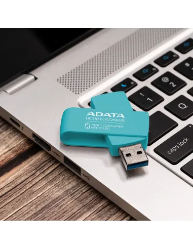 ADATA UC310 ECO unidad flash USB 256 GB USB tipo A 3.2 Gen 1 (3.1 Gen 1) Verde