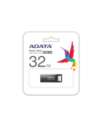 ADATA UR340 unidad flash USB 32 GB USB tipo A 3.2 Gen 1 (3.1 Gen 1) Negro