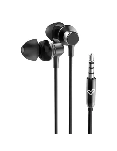 Auriculares energy sistem metallized jack 3.5mm negro