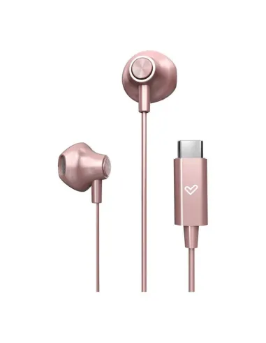 Auriculares energy sistem easypods usb tipo c oro rosa