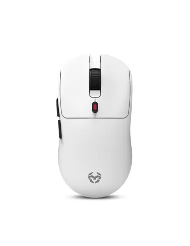 Raton inalambrico gaming krom klever blanco