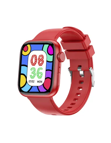 Reloj smartwatch forever igo watch 3 jw - 500 rojo