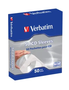 Verbatim Fundas de CD, paq 50 2