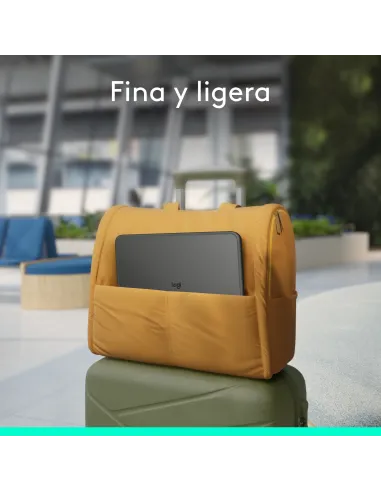 Logitech Combo Touch, Funda con Teclado, iPad Pro 11 Pulgadas (M4)(2024) - Teclado retroiluminado extraíble con Soporte