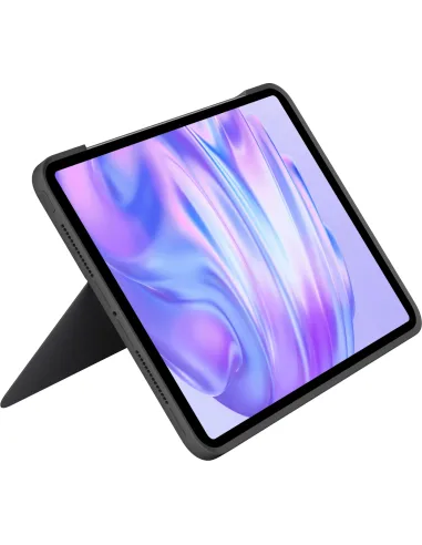Logitech Combo Touch, Funda con Teclado, iPad Pro 11 Pulgadas (M4)(2024) - Teclado retroiluminado extraíble con Soporte