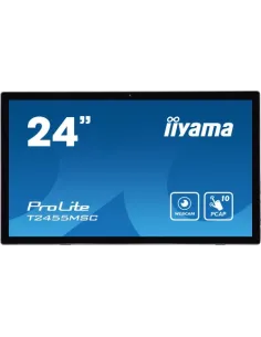 MONITOR IIYAMA 24" TACTIL T2455MSC-B1, IPS, 1920x1080, HDMI, DISPLAYPORT, 2 USB 3.0, ALTAVOCES, WEBCAM & MICROFONO