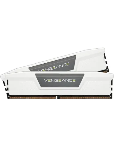 MEMORIA CORSAIR DDR5 32GB 2X16GB PC6000 VENGEANCE BLANCA CMK32GX5M2E6000Z36W