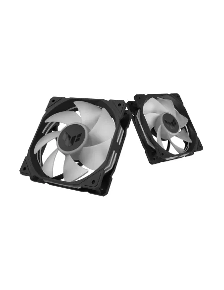 ASUS TUF Gaming TR120 ARGB Reverse Fan - Triple Pack Carcasa del ordenador Ventilador 12 cm Negro