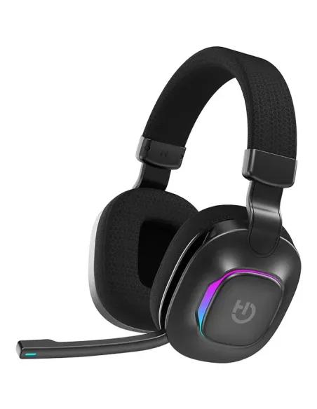 Hiditec VORTEX Auriculares Inalámbrico y alámbrico Diadema Juego USB Tipo C Bluetooth Negro