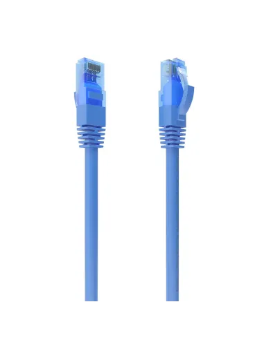 AISENS Cable De Red Latiguillo RJ45 Cat.6 UTP AWG26 CCA, Azul, 4.0 m