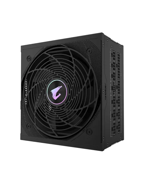 GIGABYTE AORUS ELITE P850W Fuente de Alimentación - PCIe 5.0, 80 PLUS Platinum, Diseño completamente modular, Ventilador de 120
