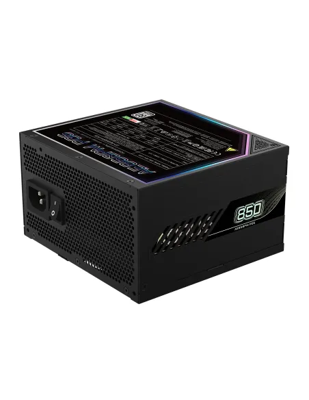 GIGABYTE AORUS ELITE P850W Fuente de Alimentación - PCIe 5.0, 80 PLUS Platinum, Diseño completamente modular, Ventilador de 120