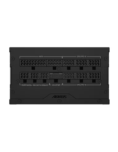 GIGABYTE AORUS ELITE P850W Fuente de Alimentación - PCIe 5.0, 80 PLUS Platinum, Diseño completamente modular, Ventilador de 120