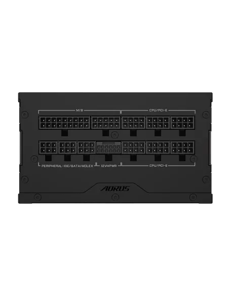 GIGABYTE AORUS ELITE P850W Fuente de Alimentación - PCIe 5.0, 80 PLUS Platinum, Diseño completamente modular, Ventilador de 120