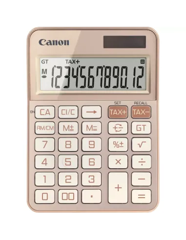 Canon KS-125KB calculadora Escritorio Calculadora básica Oro rosa