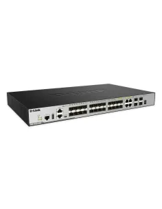 D-Link DGS-3630-28SC switch Gestionado L3 1U Negro