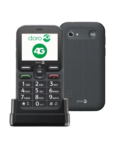 Telefono movil doro leva l10 - 2.4pulgadas - 4g - grafito