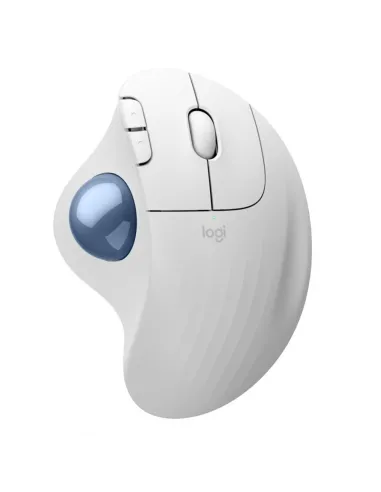 Raton inalambrico logitech ergo m575s blanco