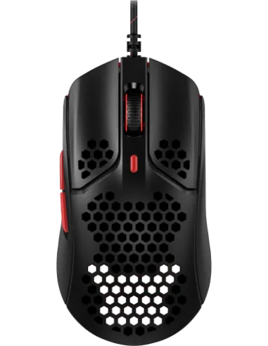 HP HyperX Ratón gaming HyperX Pulsefire Haste (negro-rojo)