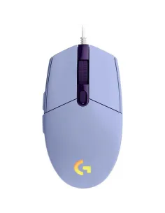 Raton gaming logitech g102 lightsync lila
