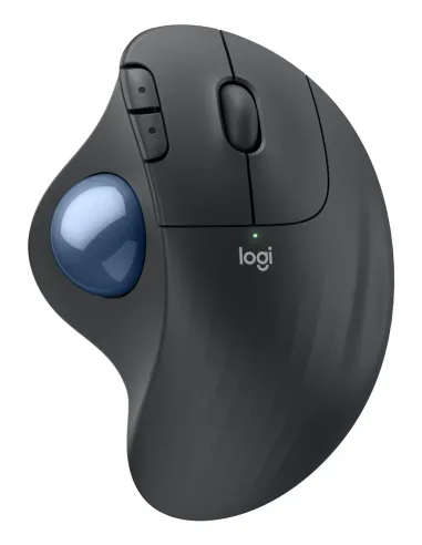 Logitech Ergo M575S ratón Oficina mano derecha RF Wireless + Bluetooth Trackball 2000 DPI