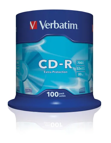 Verbatim CD-R Extra Protection 700 MB 52x 100 pieza(s)