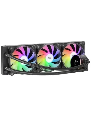 Kit de refrigeracion mars gaming mllcd360 argb 360mm negro