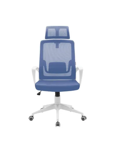 Silla ergonomica mars gaming mgc - ergolite azul - blanco