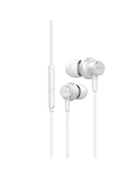 Auriculares aiwa estm - 500wt jack 3.5mm blanco