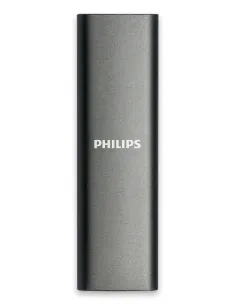 Philips FM02SS030P 00 unidad externa de estado sólido 2 TB USB Tipo C 3.2 Gen 1 (3.1 Gen 1) Gris