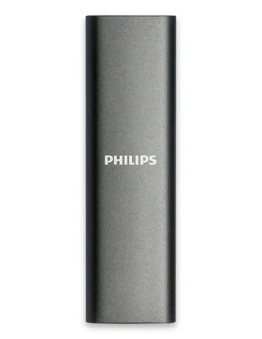 Philips FM02SS030P 00 unidad externa de estado sólido 2 TB USB Tipo C 3.2 Gen 1 (3.1 Gen 1) Gris