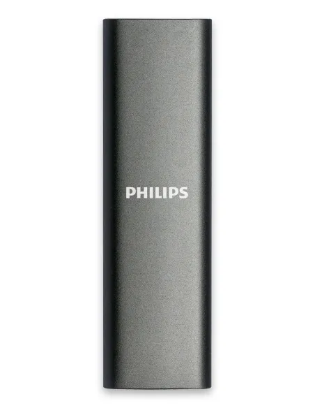 Philips FM02SS030P 00 unidad externa de estado sólido 2 TB USB Tipo C 3.2 Gen 1 (3.1 Gen 1) Gris
